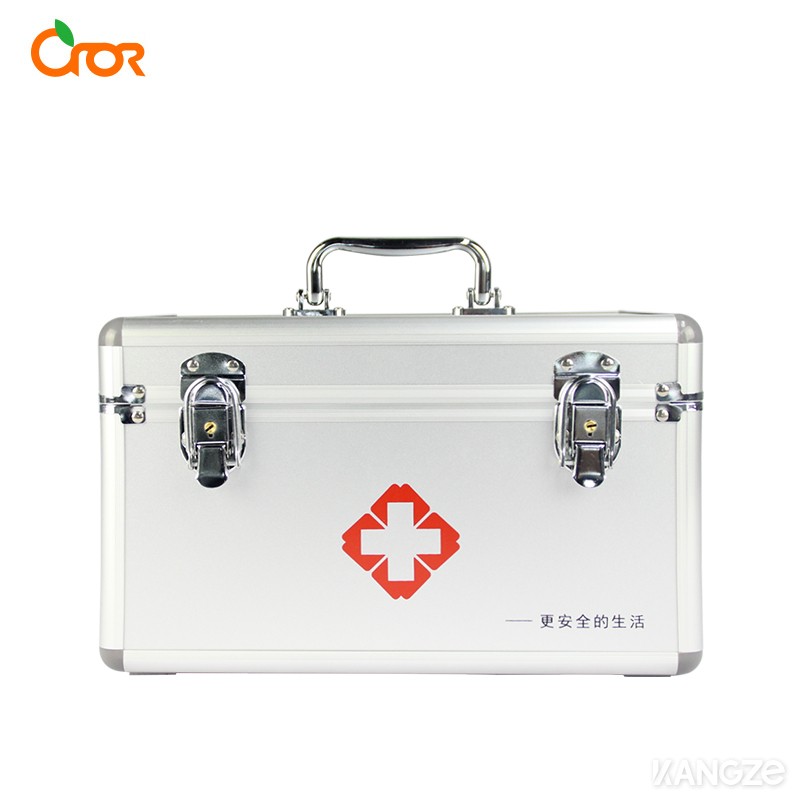 急救箱厂家供应：科洛（CROR）ZE-L-007A中型急救箱