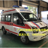 福特全顺V348柴油监护型救护车