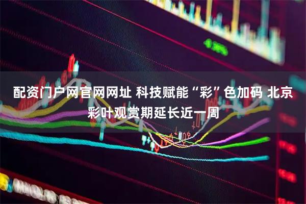 配资门户网官网网址 科技赋能“彩”色加码 北京彩叶观赏期延长近一周